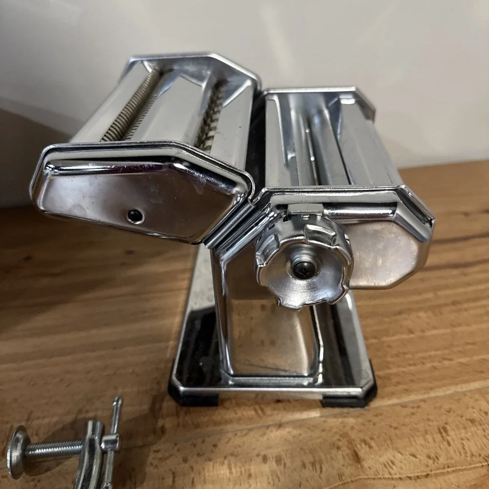 Past-a-Fast Pasta Maker - Stainless Steel in box-Made in Italy